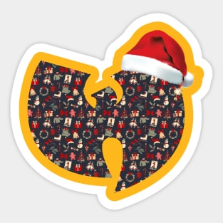 Happy Holiday Wutang Clan Merry Christmas Gifts Sticker